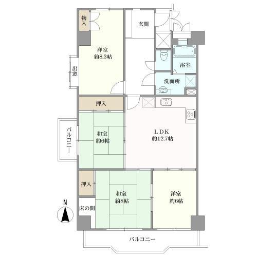 間取図