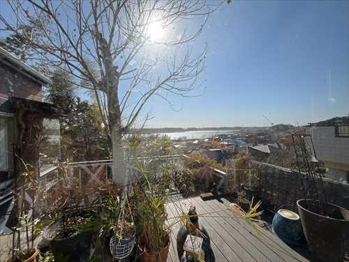 デッキからの眺望