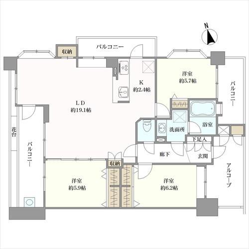 間取図