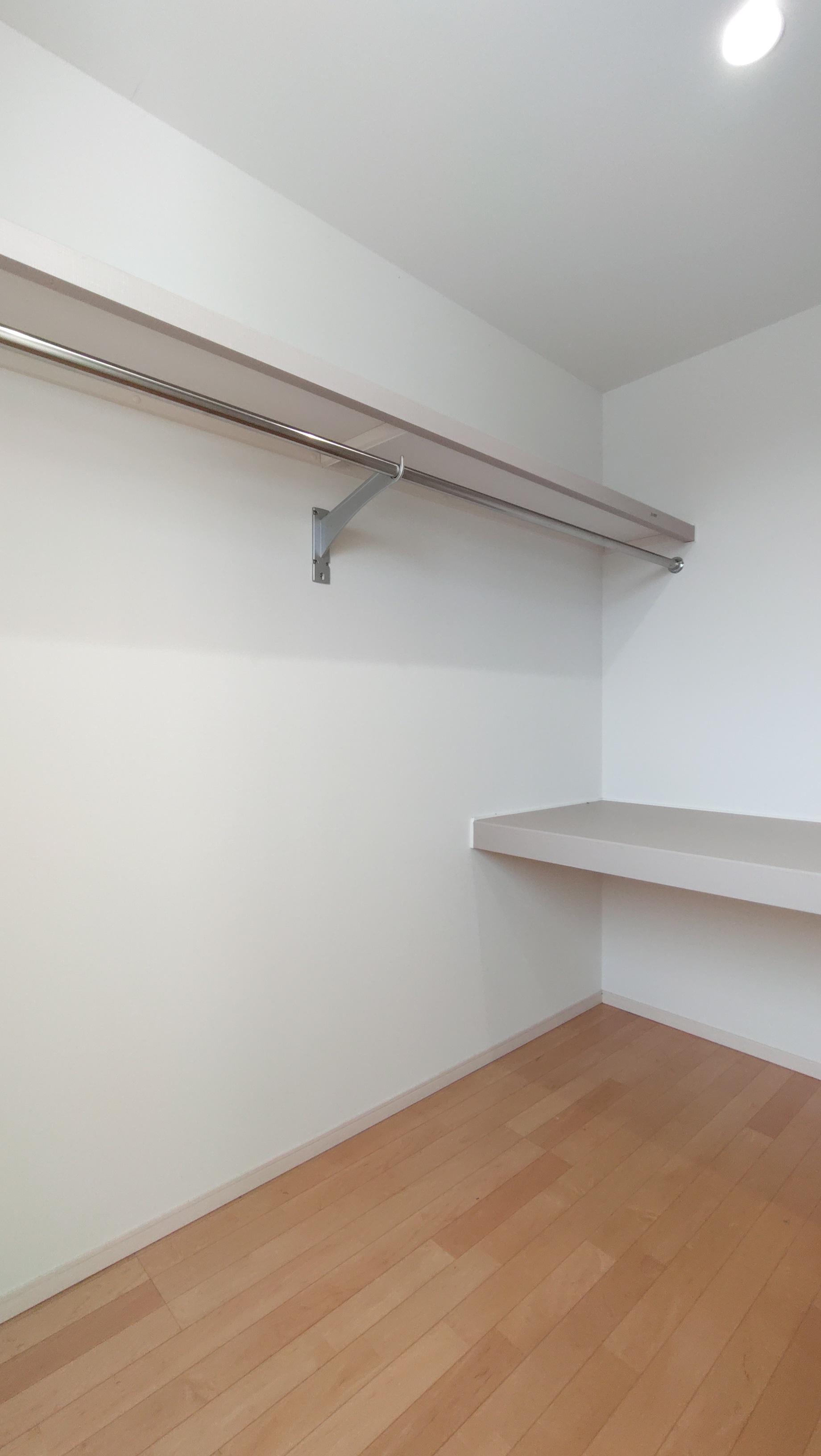 ウォークインクローゼット　２０２５年５月撮影