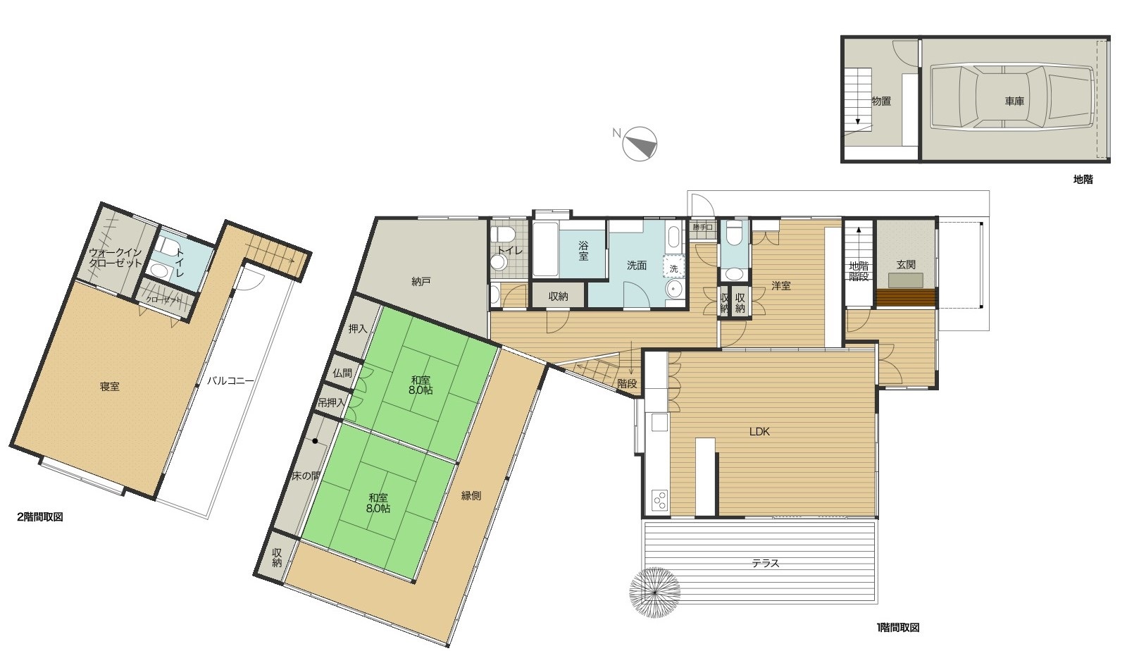 ※間取図は実際とは多少異なる場合があります。図面と現(xiàn)況が異なる場合は現(xiàn)況を優(yōu)先します。