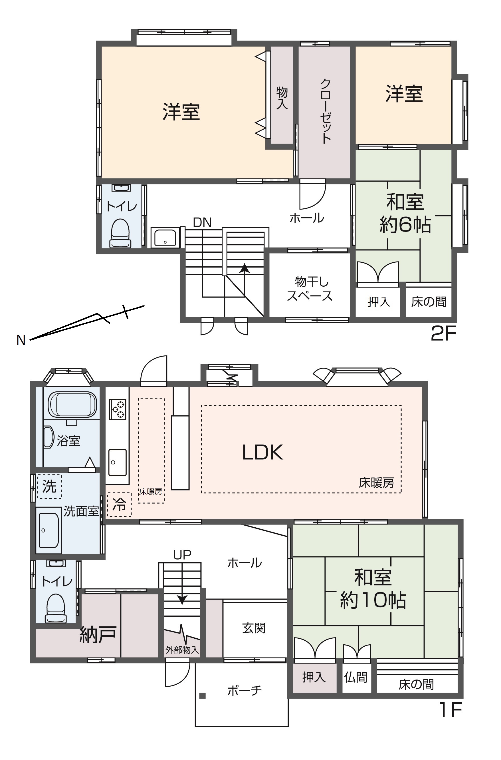掲載の間取り図は設計図書を基に描き起こしたもので実際とは多少異なる場合があります。