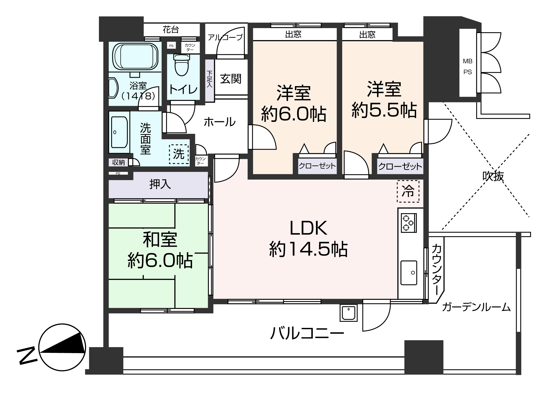 掲載の間取り図は設計図書を基に描き起こしたもので実際とは多少異なる場合があります。 寫真撮影日：2024-07-17