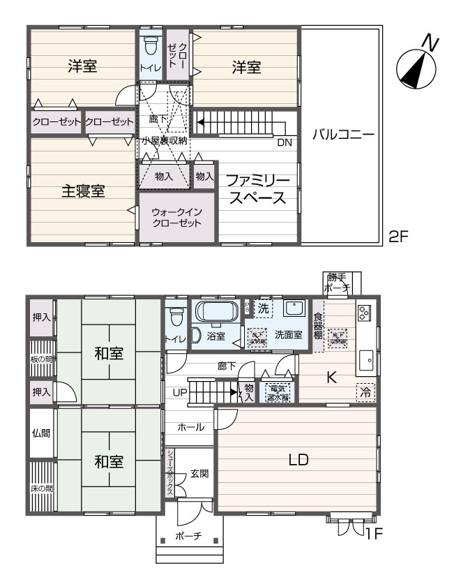 掲載の間取り図は設計図書を基に描き起こしたもので実際とは多少異なる場合があります。