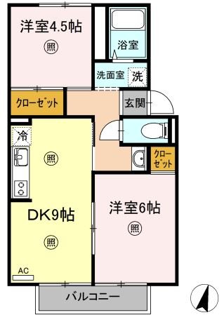 ☆102號室?間取図☆