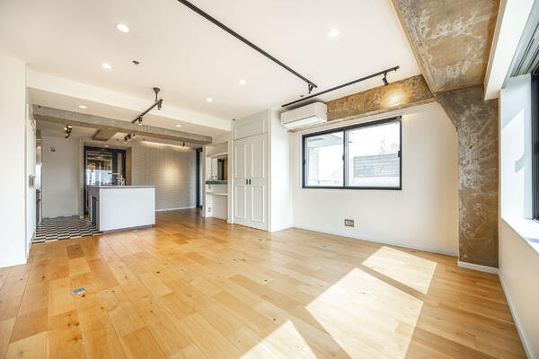 14階建ての12階部分のため陽(yáng)當(dāng)たり?眺望良好