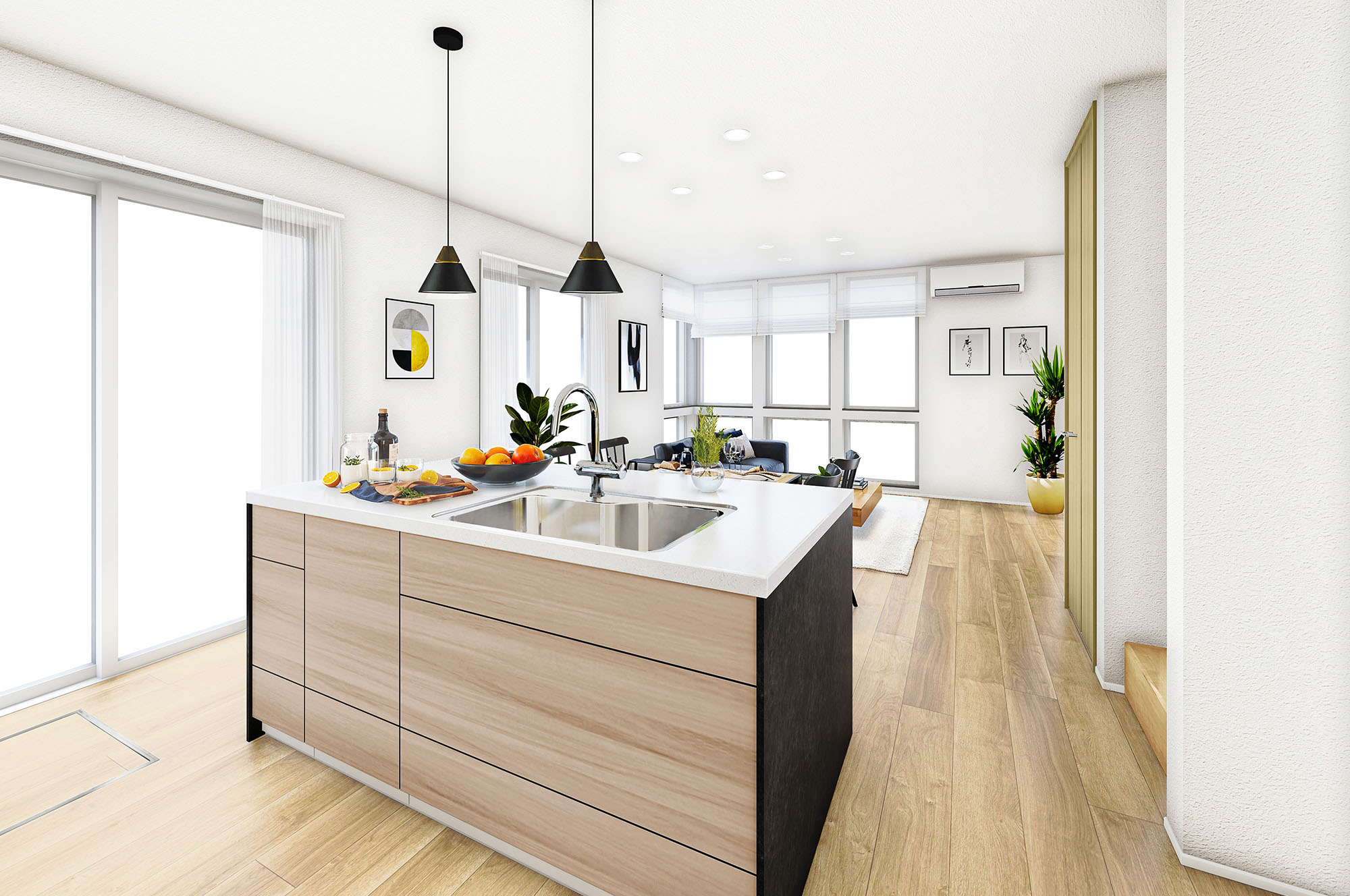 B-3號(hào)地 完成予想図