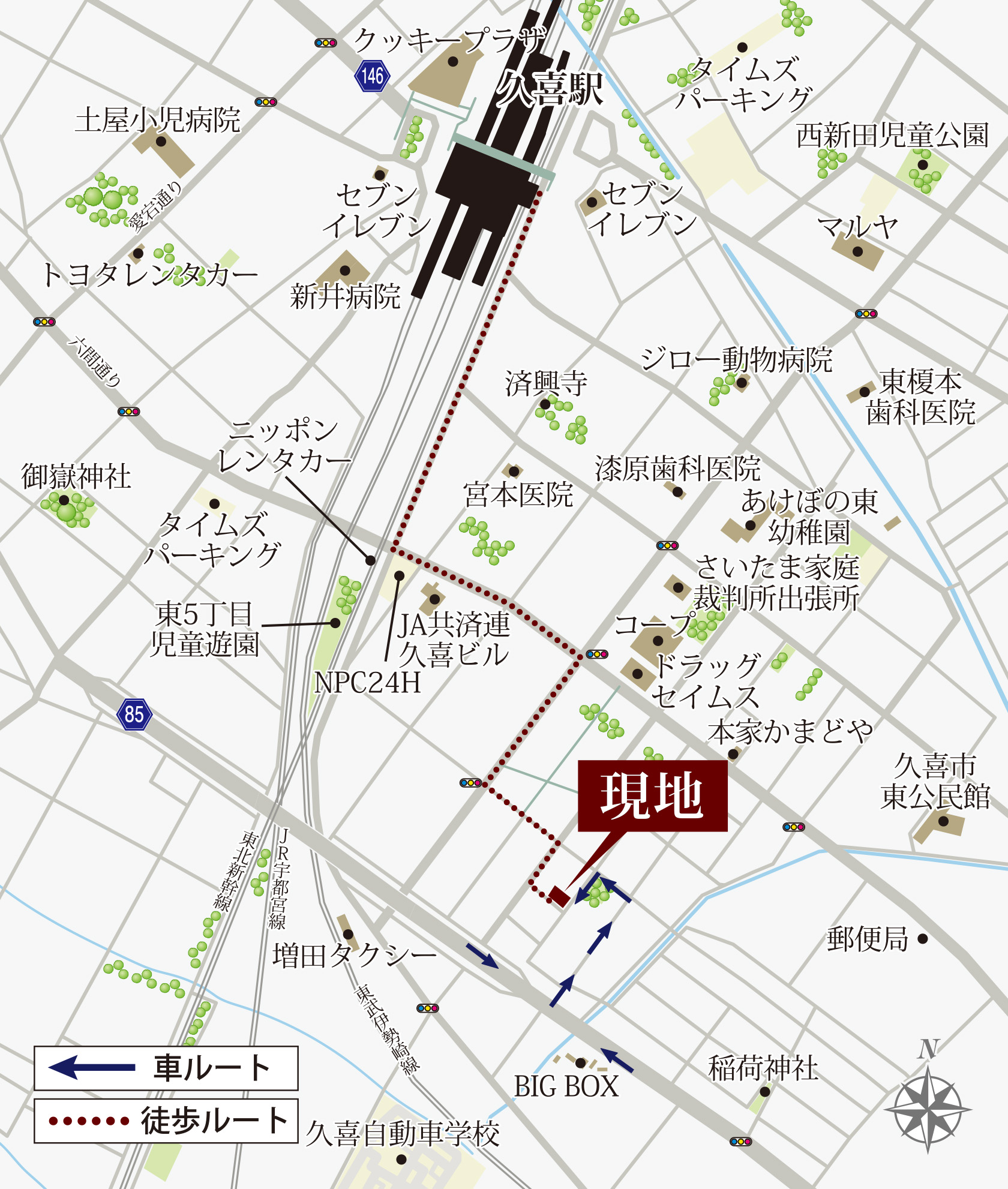 現(xiàn)地案內(nèi)図