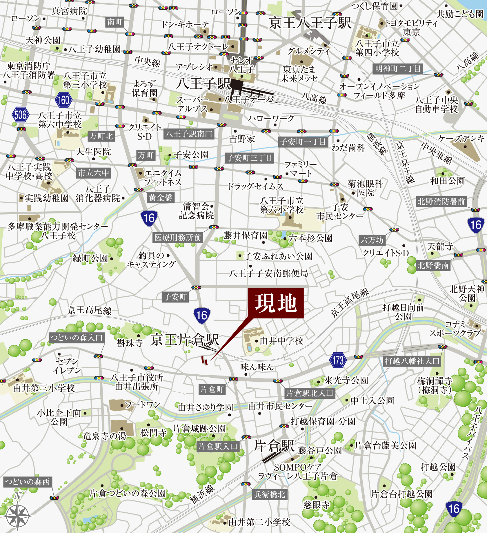 現(xiàn)地案內(nèi)図