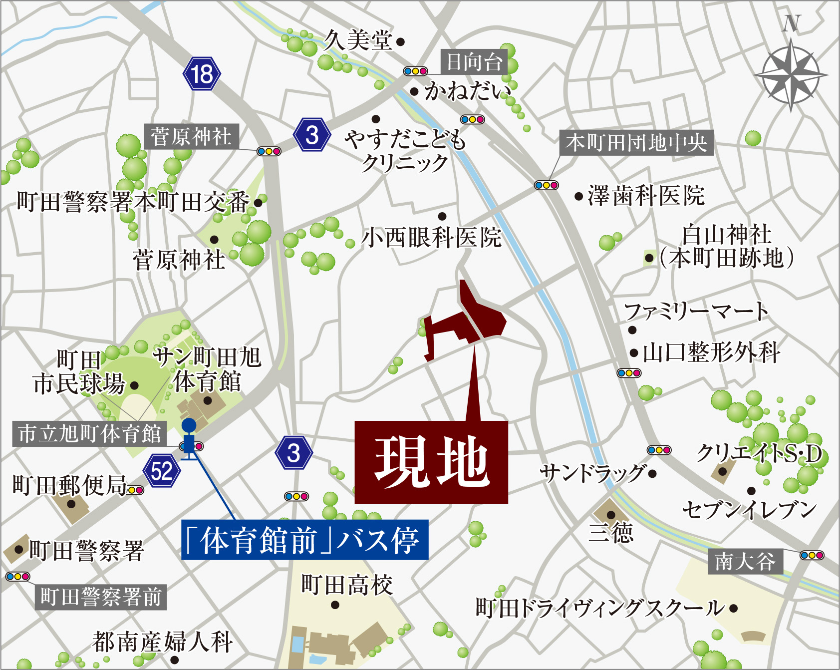 拡大図