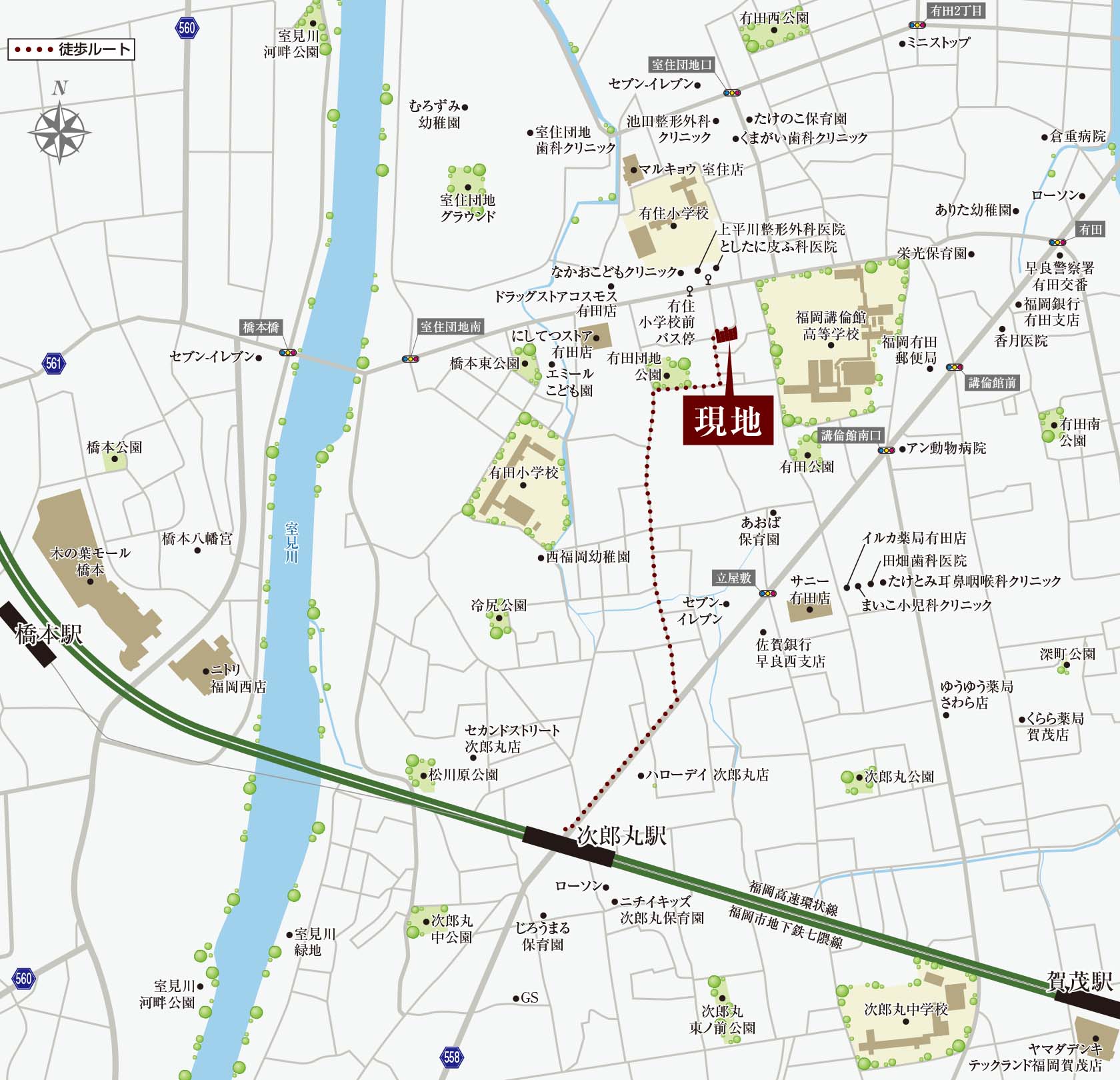 現(xiàn)地案內(nèi)図