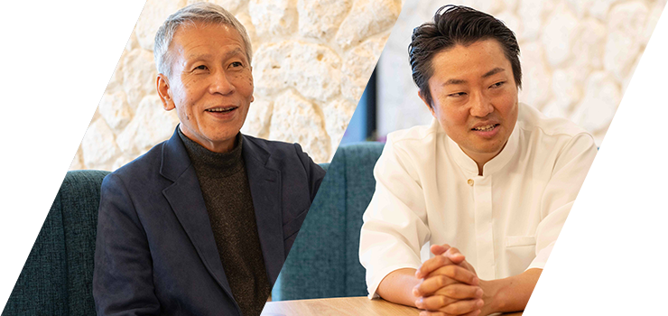 大和ハウスリアルティマネジメント株式會社 取締役専務執行役員 ホテル事業本部長 三浦 洋一 ダイワロイネットホテルズ株式會社 BATON SUITE 沖縄古宇利島 支配人 藤井 均