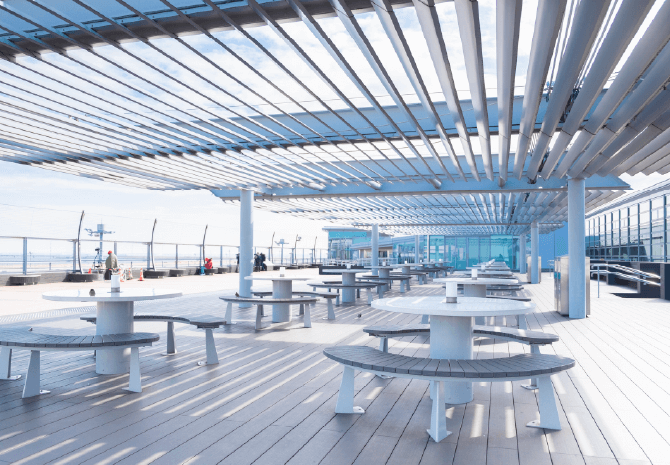 第２ターミナル 展望デッキ