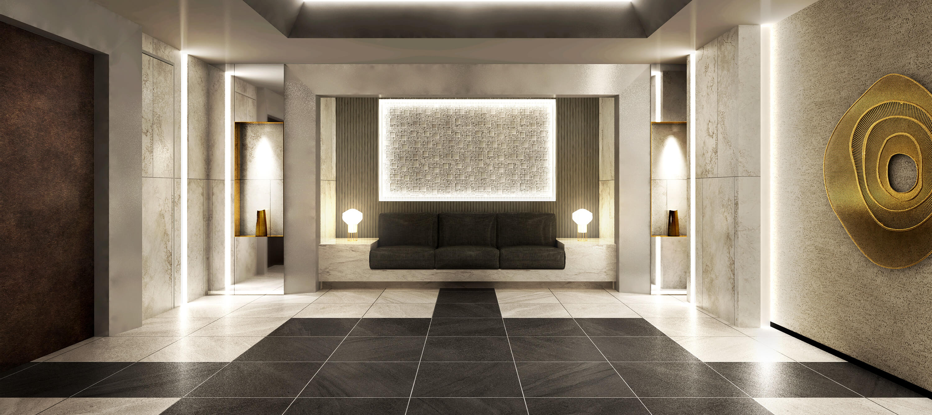 ラウンジ完成予想CG