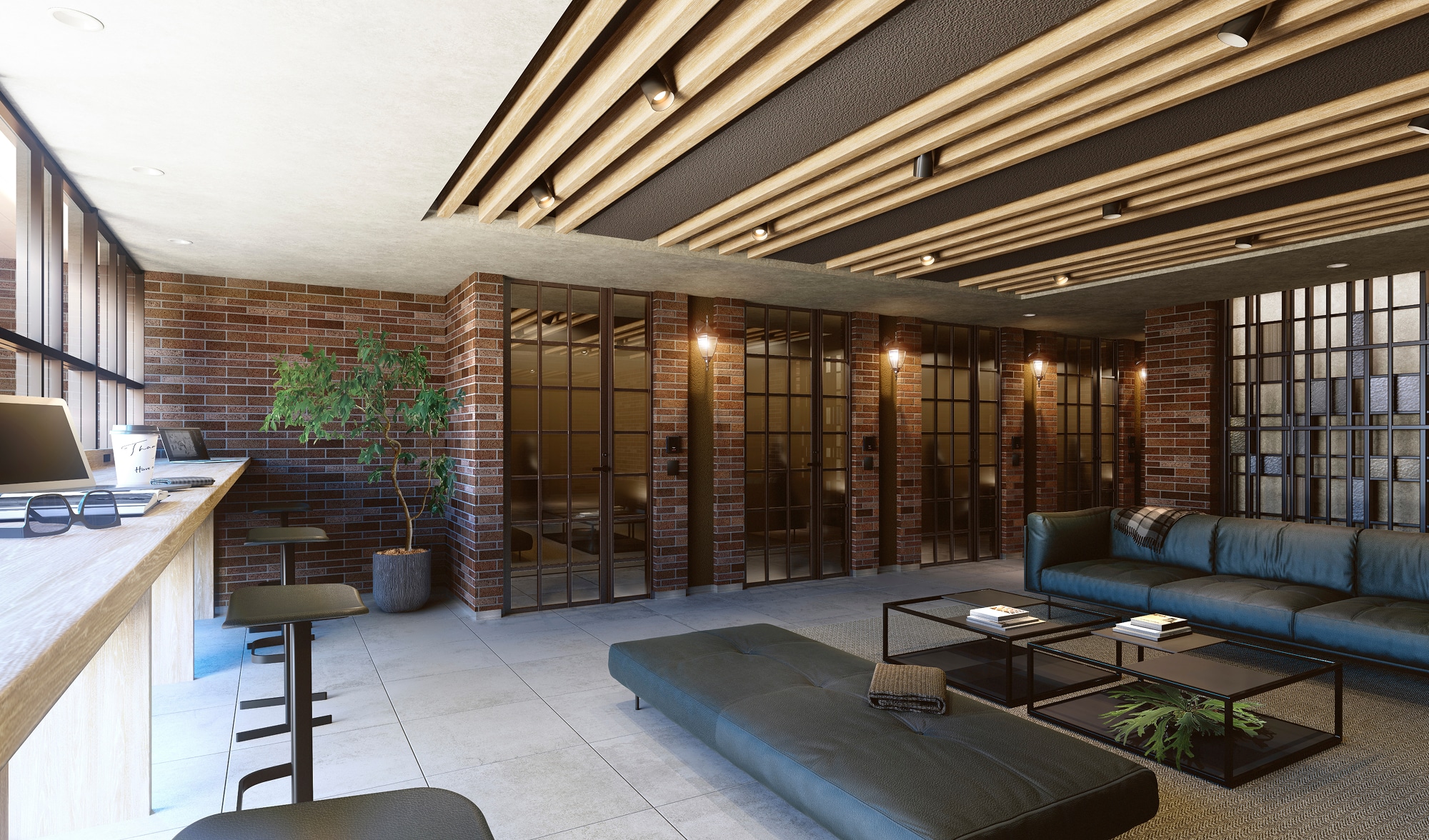 エントランスホール完成予想図