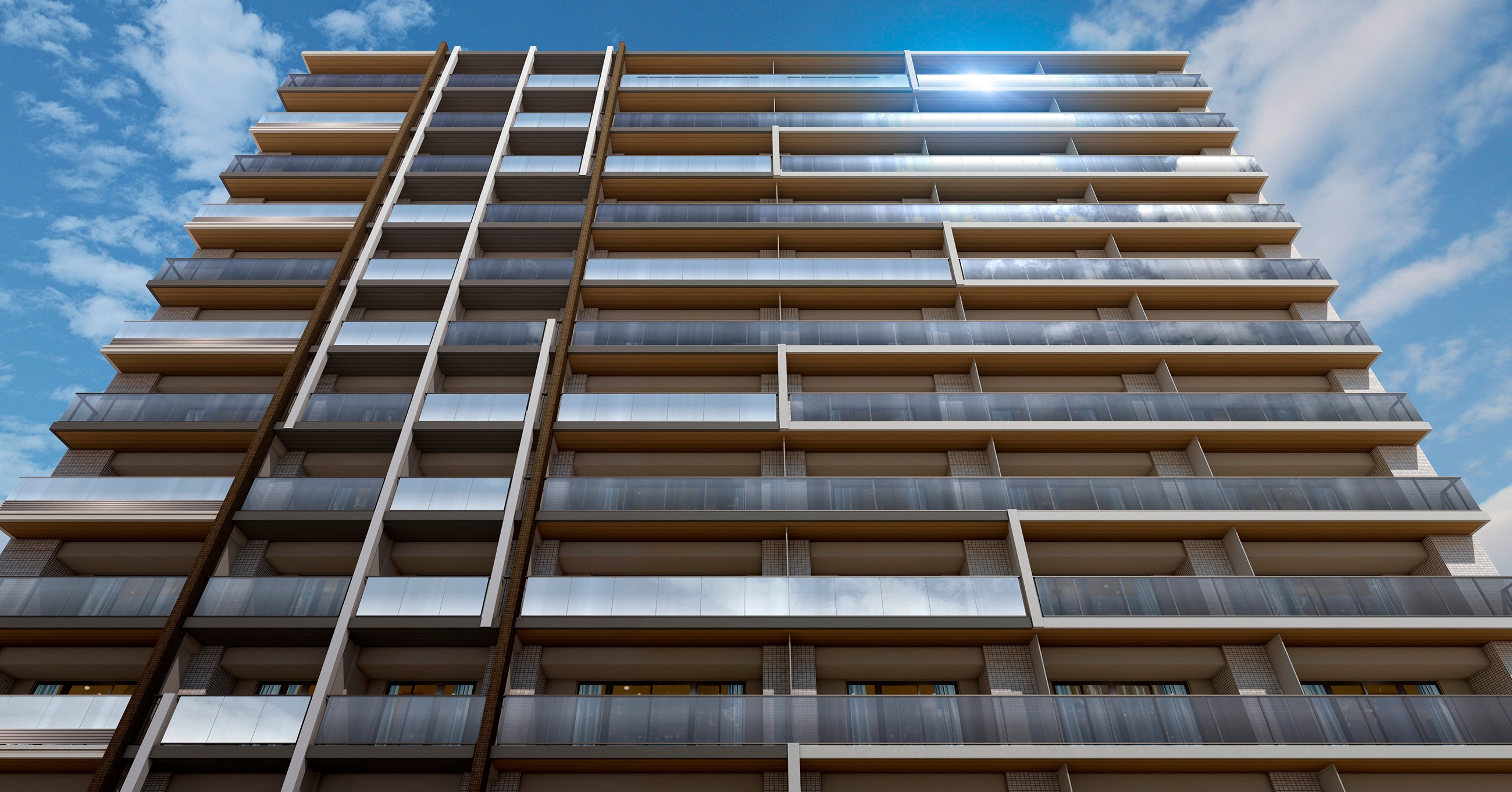 建物に採用予定のマテリアル