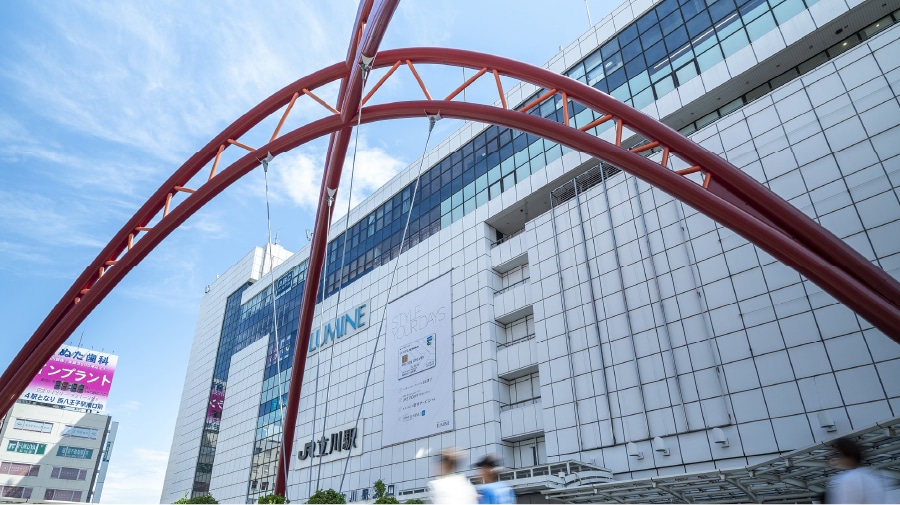 JR「立川」駅(徒歩7分?約560m)