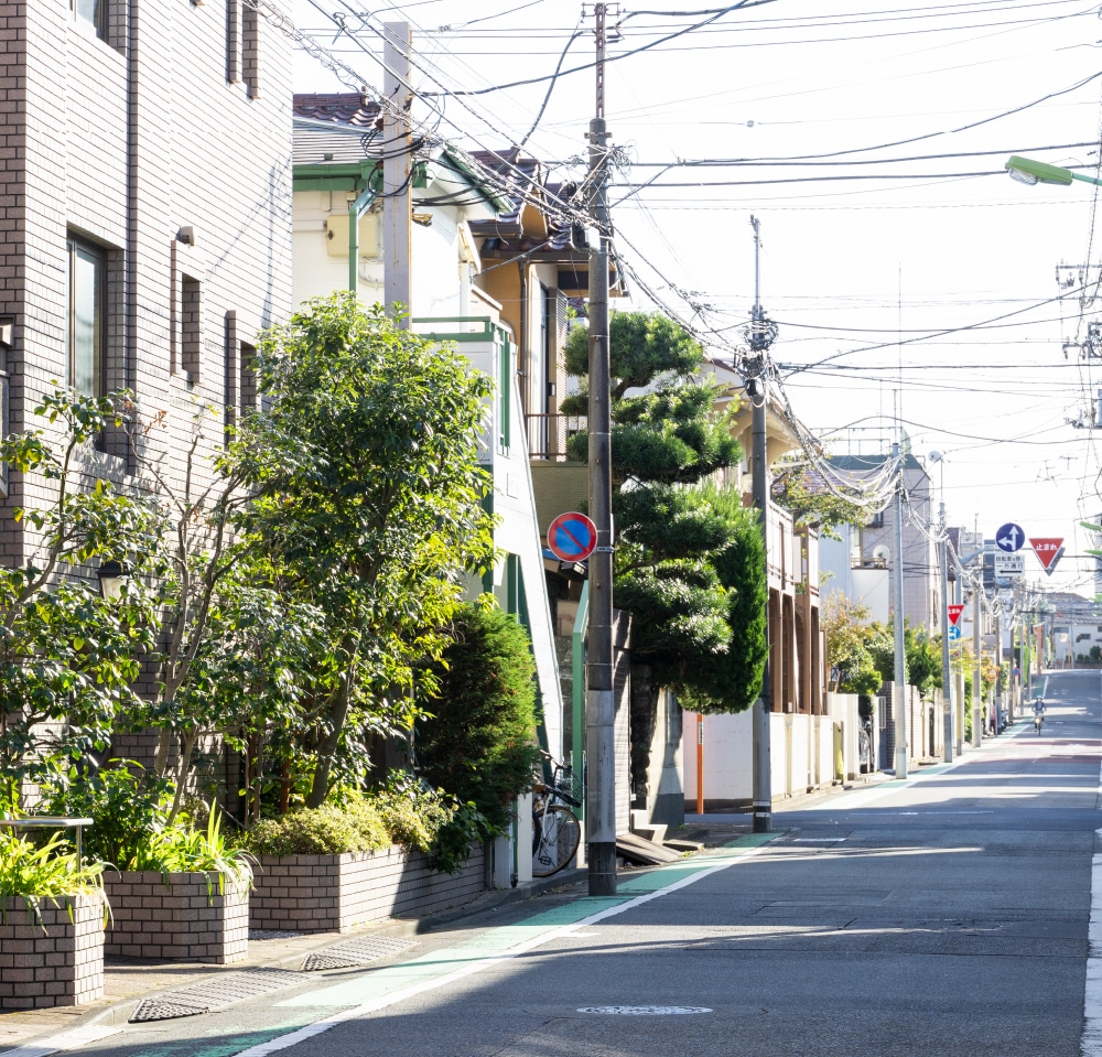 現(xiàn)地周辺の街並み(約580m/徒歩8分)