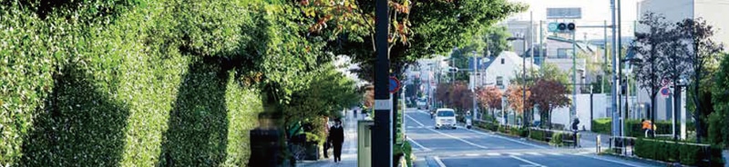 現地周辺の街並み(約630m/8分)