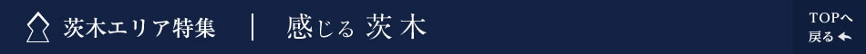 茨木エリア特集 | 感じる茨木 TOPへ戻る