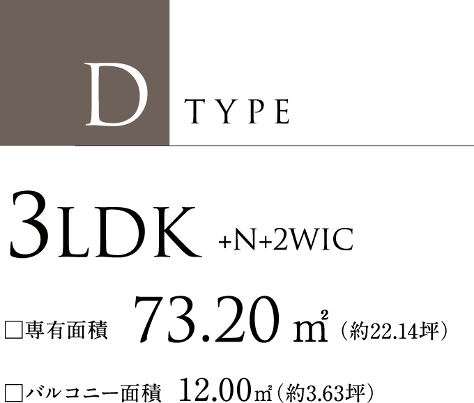 dtype 3LDK